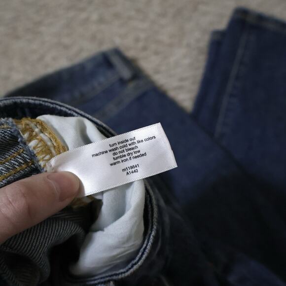 NWT Lane Bryant Painter High Rise Wide Leg Jeans 24 Utility Carpenter Workwear - Picture 6 of 9